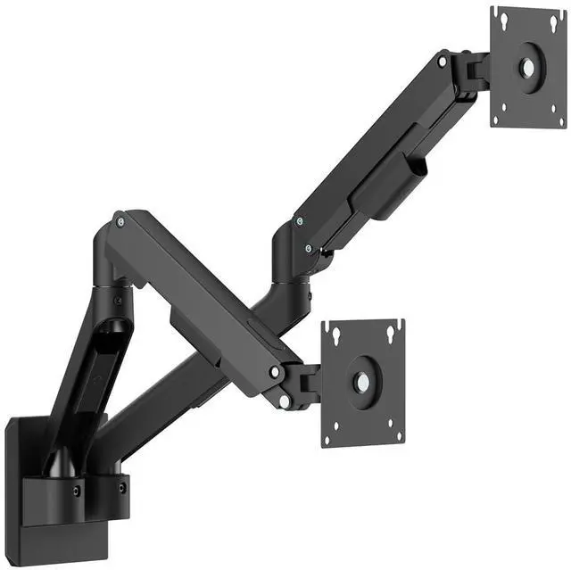 Main image of Wall Dual Mount Monitor Arm | spring tension mechanism