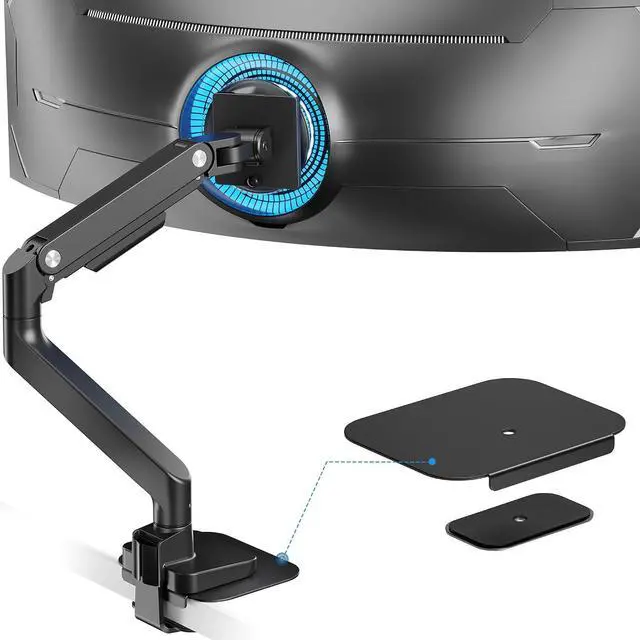 Main image of Ultrawide Monitor Arm & Steel Monitor Mount Reinforcement Plate for 17-49'' and 44 Lbs Ultrawide Screen