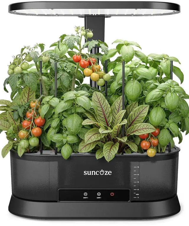 Main image of Hydroponics Growing System with Removable Tank, 36W Dimmable Full Spectrum LED Grow Light, 12 Pods Indoor Herb Garden with 5L Split Water Tank, 21.6" Height Adjustable Hydroponic Garden