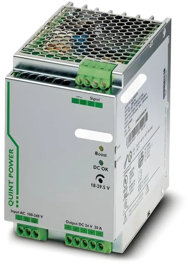 Main image of QUINT-PS/1AC/24DC/20 Power Supply Unit 2866776 REV 10
