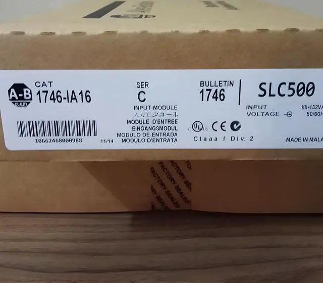 Alt view image 2 of 2 - 1746-IA16 SLC 500 Input Module PLC 16 Channel AC Digital Input Module