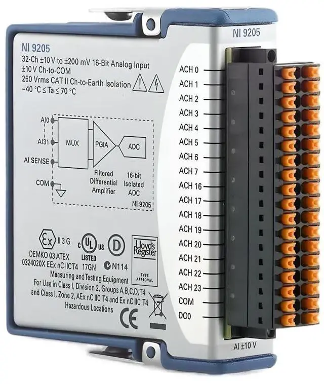 Main image of Voltage Input Module 9205 Spring Terminal 779519-01,785184-01