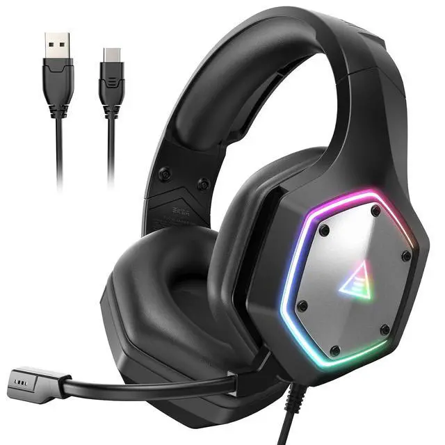 Alt view image 3 of 7 - 3.5mm + USB + Type C Plug Headset Bundle