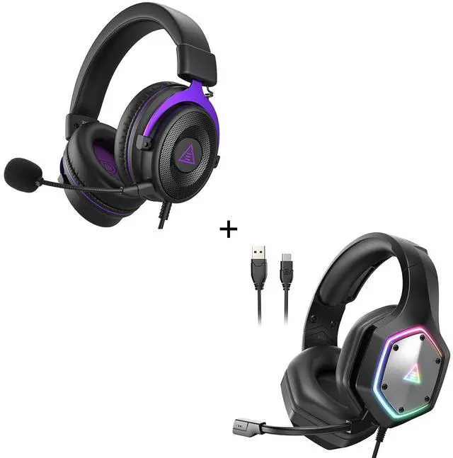 Main image of 3.5mm + USB + Type C Plug Headset Bundle