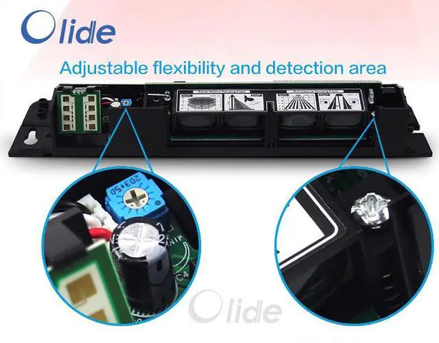 Alt view image 5 of 7 - Active&Safety Dual Sensor, Active Infrared Safety Detected Sensor for Automatic Door