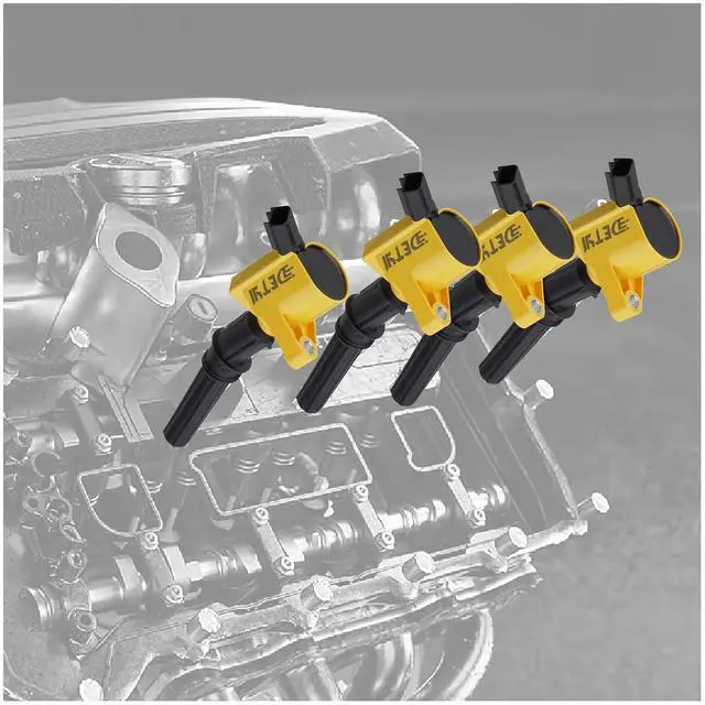 Alt view image 3 of 7 - DG508 Ignition Coil Pack & Iridium Spark Plug SP479 Set, Compatible with Ford 4.6L/5.4L V8 Engines, Fits F-150, F-250, F-350, Expedition, Crown Victoria, Mustang, Lincoln High Performance Upgrade