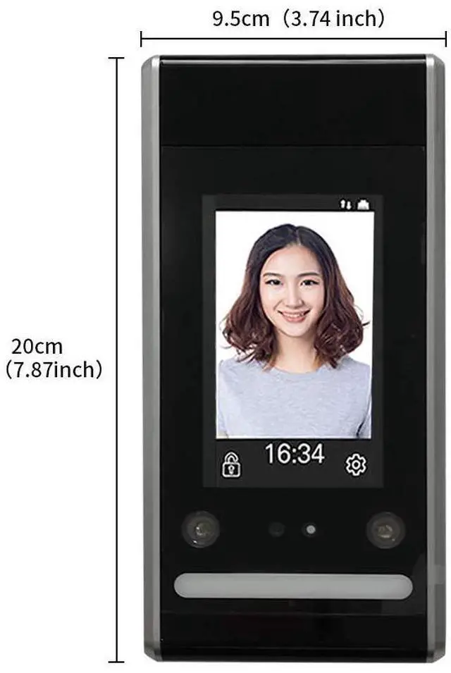Alt view image 3 of 7 - Olide-120BS Automatic Touch Free Office Door 0pener+Face Recognition Attendance Machine+Motion PIR Sensor+Electric Strike