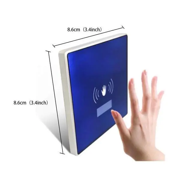 Alt view image 5 of 7 - DSW120 Electric Swing Door Opener Touchless Hand Sensor Open with 2PCS Wired High Sensitivity Hand Sensor Switches