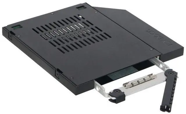 Main image of 2.5" SSD / HDD Hot-Swap SATA Mobile Rack for 9.5mm Ultra Slim CD/DVD-ROM Optical Bay | ToughArmor MB411SPO-2B