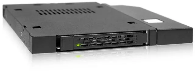 Main image of 2.5 SATA/SAS HDD/SSD Rugged Full Metal Mobile Rack for Slim ODD or Slim FDD Bay | ToughArmor MB411SPO-B