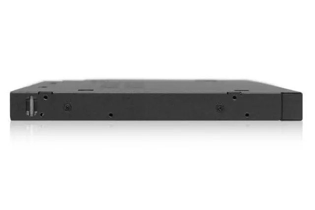 Alt view image 3 of 6 - 2.5 SATA/SAS HDD/SSD Rugged Full Metal Mobile Rack for Slim ODD or Slim FDD Bay | ToughArmor MB411SPO-B