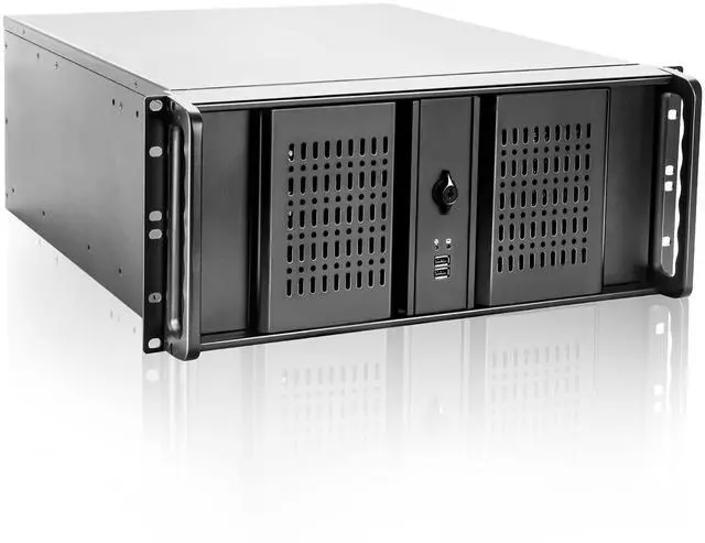Main image of 4U Rackmount Server Chassis with 6 x 5.25 Front Bays + 1 x 3.5 + 4 x 2.5 Bays