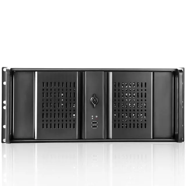 Alt view image 2 of 7 - 4U Rackmount Server Chassis with 6 x 5.25 Front Bays + 1 x 3.5 + 4 x 2.5 Bays