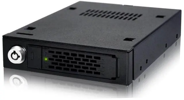 Main image of Rugged Full Metal 2.5 SAS/SATA HDD & SSD Mobile Rack for External 3.5" Drive Bay | ToughArmor MB991IK-B