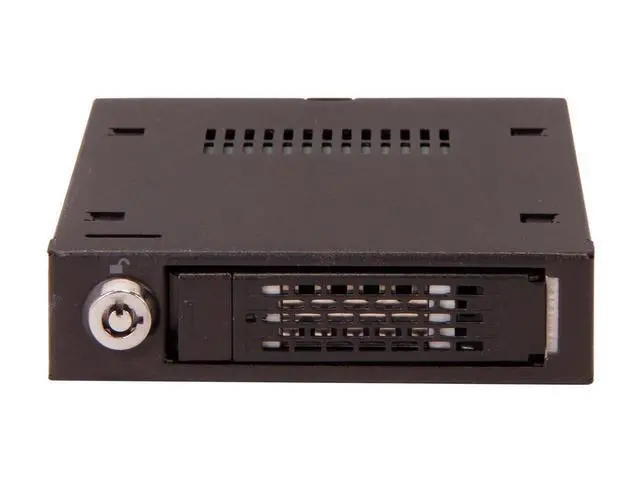 Alt view image 2 of 5 - Rugged Full Metal 2.5 SATA HDD & SSD Mobile Rack for External 3.5" Drive Bay | ToughArmor MB991SK-B