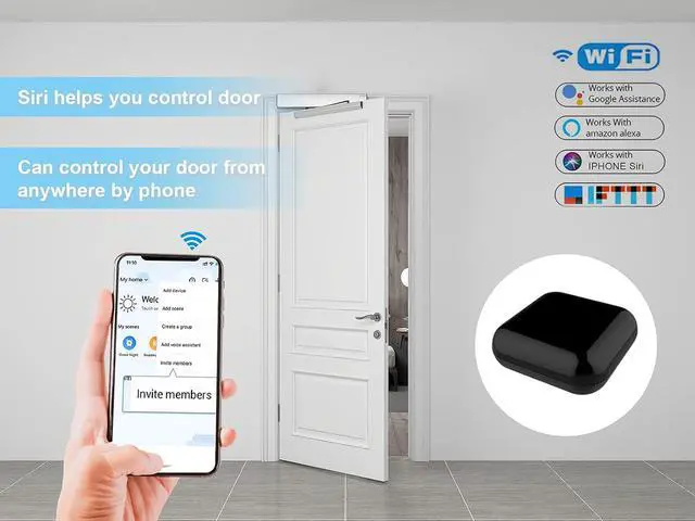 Alt view image 3 of 3 - Smart TUYA WiFi Controller for Automatic Swing Door Opener,Compatible for Alexa and Google Assistant
