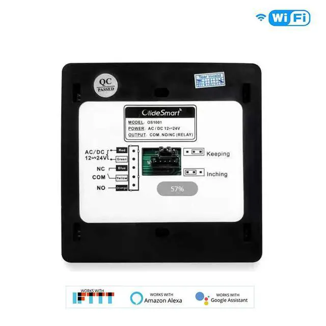 Alt view image 5 of 6 - Smart Wi-Fi Exit Button Work With Olide Automatic Door Openers,Compatible for Alexa Google Speaker,Phone APP Control Remotely