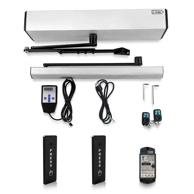 Alt view image 2 of 7 - Smart WiFi APP Control Automatic Door Opener,WiFi Built in Receiver Olide-510FW,Compatible for Alexa,Google Assistant Voice Control Auto Door with Wireless Push Panels
