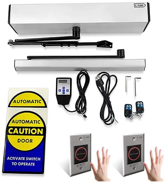 Main image of Touchless Commercial Door Opener Automatic with 2pcs 304 Stainless Steel Touchless Hand Sensor