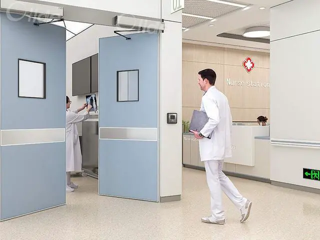 Alt view image 5 of 7 - No Touch Door Opener Automatic,Door Closer with 2pcs Touchless Sensor Wave to Open Switches Olide-513