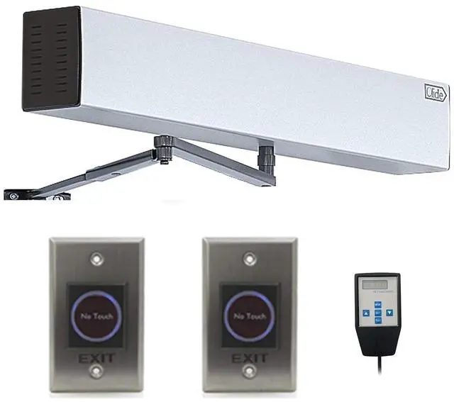 Main image of Touchless Door Opener Automatic,NO Touch Open Eelectric Swing Door Opener with 2pcs Touchless Wired Hand Sensor Switches Touch Free Sensor Open