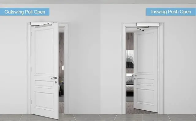 Alt view image 3 of 6 - Doors Opener Automatic with 2.4G Wireless Code Wireless Fingerprint Access Control Reader and Square Wireless Hand Sensor Switch 120B,WiFi Funtion Available