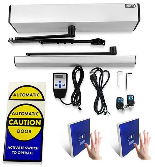 Main image of DSW120 Electric Swing Door Opener Touchless Hand Sensor Open with 2PCS Wired High Sensitivity Hand Sensor Switches