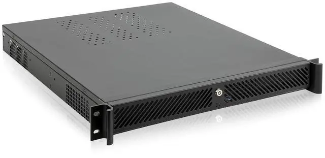Main image of ATX/MicroATX/Mini-ITX 1.3U D=20' Rackmount Server Chassis support 1* 5.25" + 1 * 3.5"(Externall.) +2*3.5" (fix.) / USB3.0 with 2.0 adapter Support 1U or 1U Flex PSU (need adapter bracket)