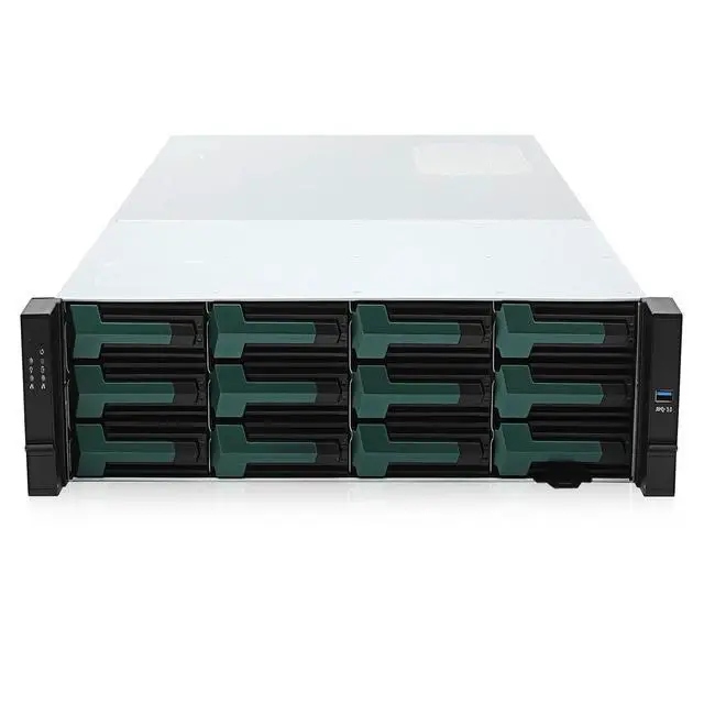 Alt view image 7 of 7 - MATX/Mini-ITX 2U Rackmount Server Chassis hotswap 12bays 12Gbps SFF-8643 Backplane Include Sliding Rail and SFF-8643 Minisas to SATA Cables