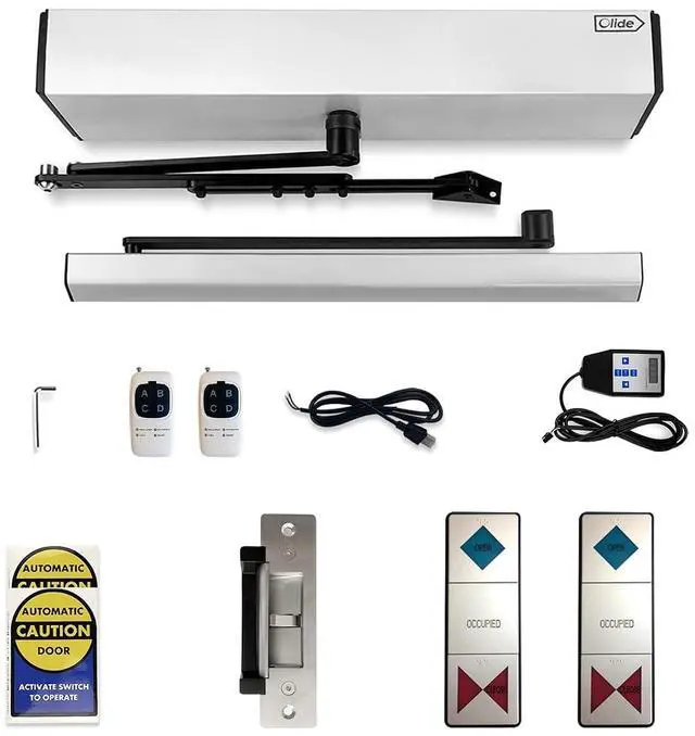 Main image of Automatic Bathroom Door Opener,Electric Door Opener for Toilet,Remain Restroom Locked During Time of Occupancy,Display Status of Room Occupancy on Washroom Switch