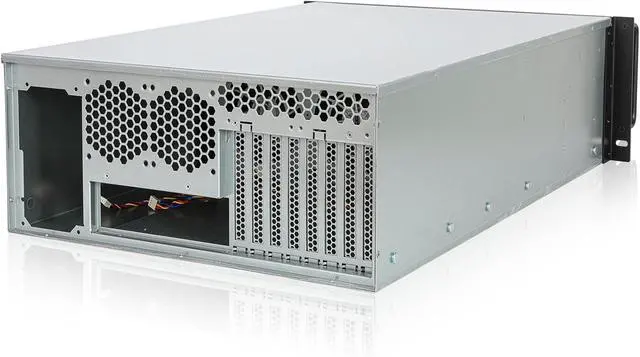 Alt view image 6 of 7 - 4U Server Chassis Hotswap 12Gbps Swappable screwless 16 x 3.5/2.5 + 2x5.25 + 2x2.5 Chassis with sliidng Rail and SFF-8643 Minisas to SATA Cables