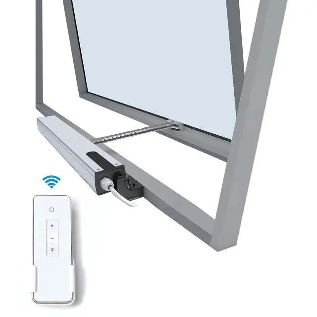 Alt view image 5 of 7 - Automatic Single Chain Window Closers Running Trip is Adjustable from 3.94inch to 15.74inch,DC24V Motorized Window Opener AC110V Input Power with Low Noise