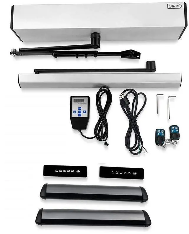 Main image of Remote Control Handicap Door Closer DSW120+2pcs Infrared Saferty Beam Sensors+2pcs Wireless Push Switches