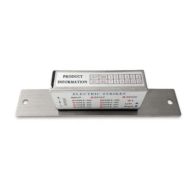 Alt view image 2 of 4 - Electric Strike Lock for Automatic Swing Door Opener,DC12V 550lbs Fail Safe Electric Door Strike for Both Indoors and Outdoors,Power On Lock Electronic Strike