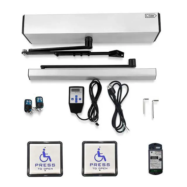 Alt view image 2 of 6 - Handicap Door Opener for Disabled People,ADA Swing Door Operator with Handicap Push Button and Fail Safe Electric Strike