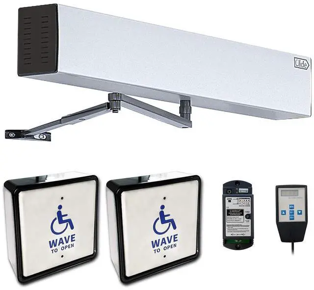 Main image of Wireless Handicap Door Opener,Pair with 2PCS Wireless Capacitive Square Wave Switch Olide-512S,WiFi Function Available