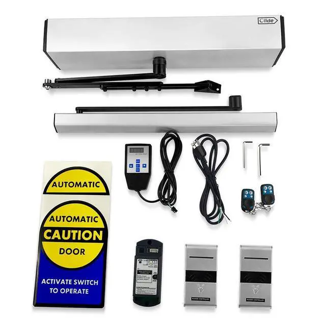 Alt view image 7 of 7 - Wireless Touchless Door Opener with 2pcs Touchless Wireless Hand Sensor Switches