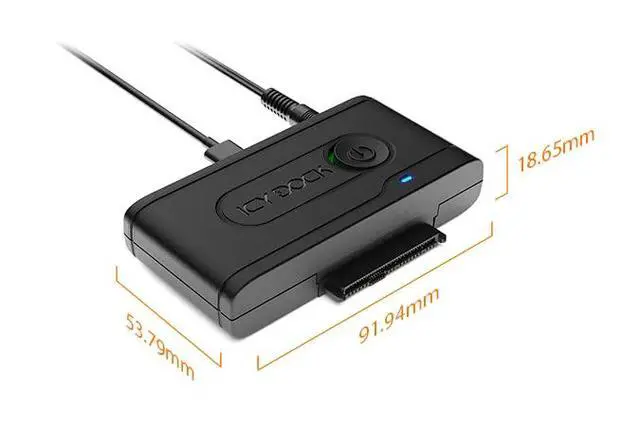 Alt view image 7 of 7 - USB 3.2 Gen 2 (10Gbps) to U.2 NVMe SSD Thunderbolt 4 Port Compatible Reader Adapter with USB-C+A Cables | EZ-Adapter Ex MB931U-1VB R1