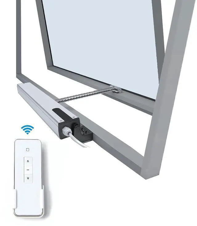 Alt view image 3 of 7 - Automatic Skylight Window Opener for Indoor,DC24V Electric Motorized Window Motor with Remote Control and Switch,Travelling Distance Adjustable