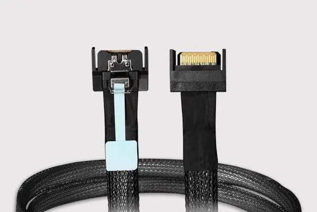 Main image of Mico 4I SFF-A-1016 To Mcio 4I SFF-TA-1016 Cable 0.5M - MB414L-B