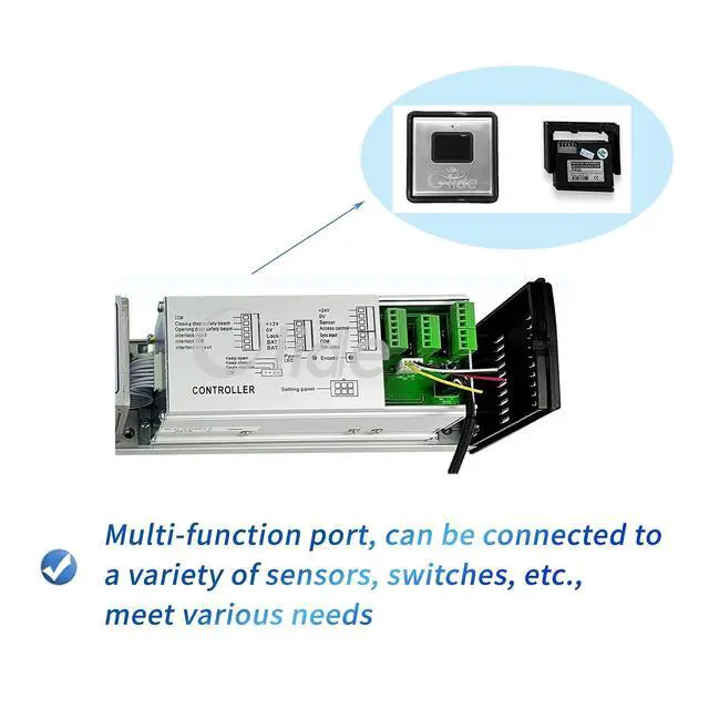 Alt view image 2 of 3 - Automatic Electric Swing Door Opener Controller Part Only,Spare Replace Controller for Handicap Door Opener 120B