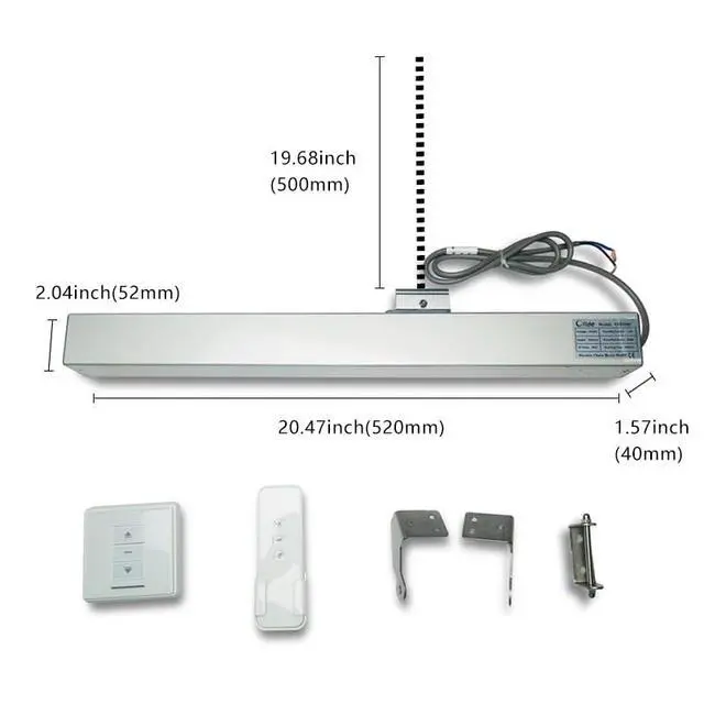 Alt view image 4 of 5 - Model SD500 Automatic Window Opener with 19-7/10'' Travelling Distance