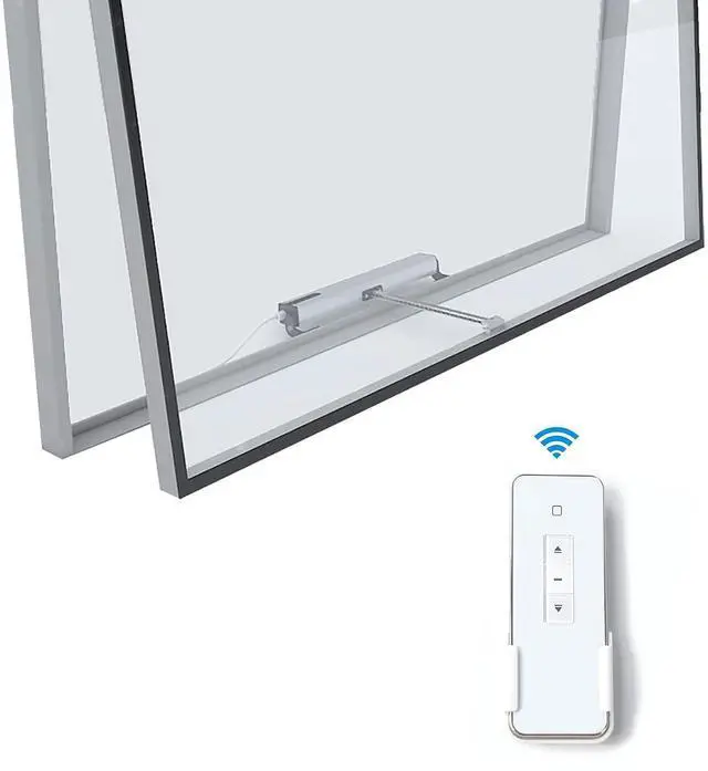 Alt view image 6 of 7 - Automatic Electric Chain Windows Opener Motor Actuator Receiver is Built in Motor Travelling Distance Adjustable