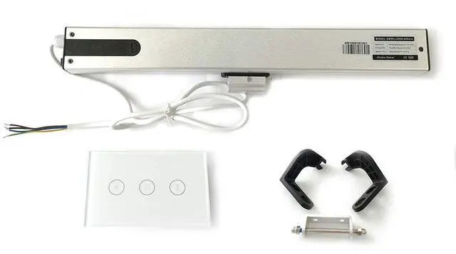 Main image of Intelligent Smart AC Motor Automatic Window Opener with Wired US Standard WiFi Push Panel Phone App Control,Compatible for Alexa&Google Assistance Aluminum Alloy