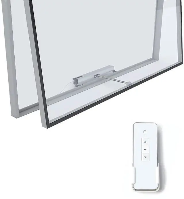 Main image of Automatic Skylight Window Opener for Indoor,DC24V Electric Motorized Window Motor with Remote Control and Switch,Travelling Distance Adjustable