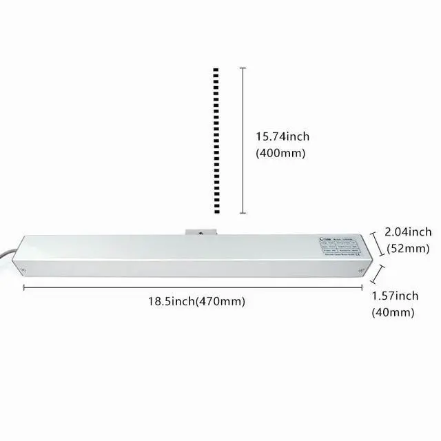 Alt view image 3 of 7 - SD400 Electric Chain Window Closer with 15-3/4'' Travelling Distance