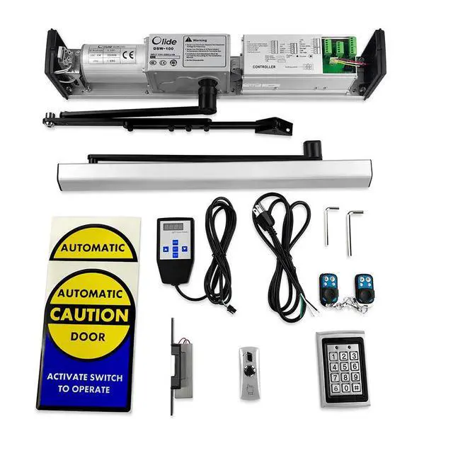 Alt view image 6 of 6 - Electric Can Opener for Disabled+550LBS Electric Fail Safety Strike+Waterproof Metal Access Keypad+Metal Push Switch