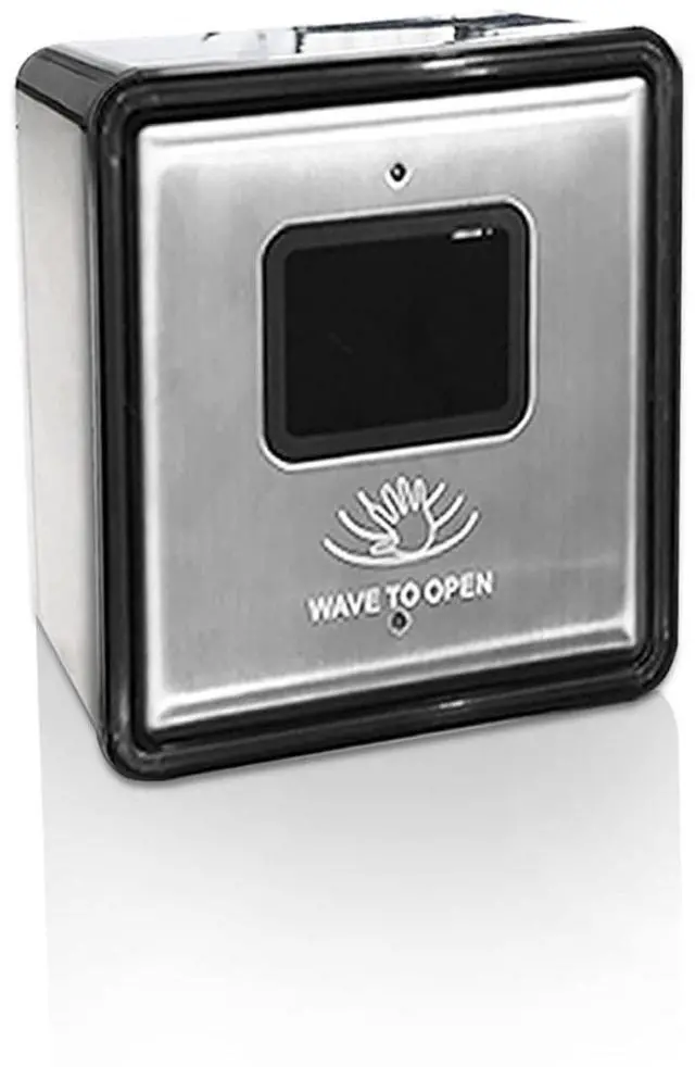 Main image of High IP Class Hands Free Button for Outdoor Access Control,Touch Free Waterproof Square Hand Wave Single Button Olide-513,Stainless Steel Panel,Sensoring Distance Adjustable