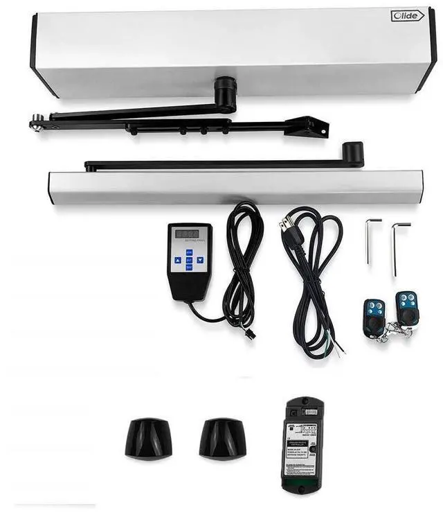 Main image of Automatic Pet Door, Wireless Pet Detection Sensor, Wireless Fob Keys, Aluminum Alloy Color