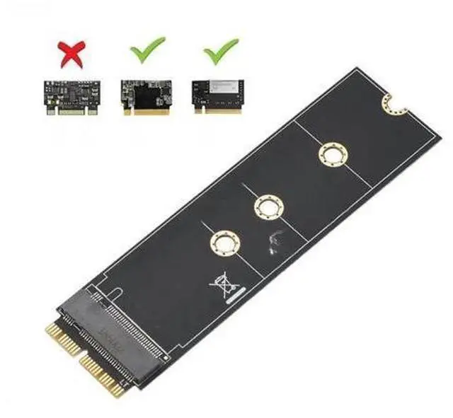 Main image of FOR M.2 NVME SSD Convert Adapter Card for book Air Pro 2013-2017 NVME/AHCI SSD Upgraded Kit For A1465 A1466 A1398 A1502